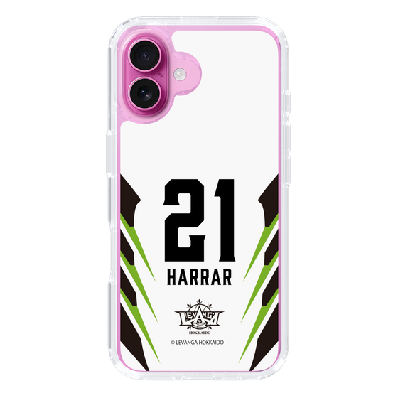 スリムプロテクションケース［ レバンガ北海道 - #21 HARRAR - AWAY - 裏 ］