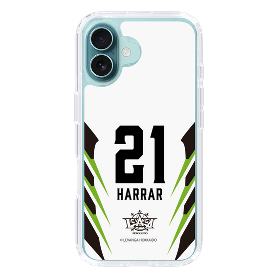 スリムプロテクションケース［ レバンガ北海道 - #21 HARRAR - AWAY - 裏 ］