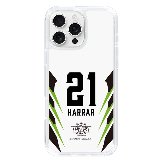 スリムプロテクションケース［ レバンガ北海道 - #21 HARRAR - AWAY - 裏 ］