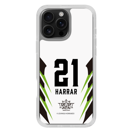 スリムプロテクションケース［ レバンガ北海道 - #21 HARRAR - AWAY - 裏 ］