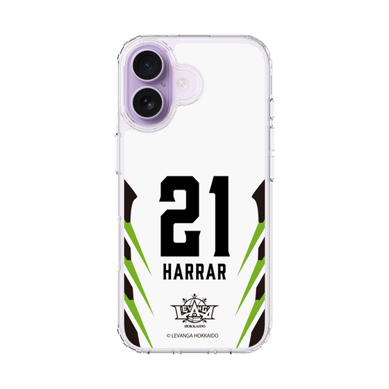 スリムプロテクションケース［ レバンガ北海道 - #21 HARRAR - AWAY - 裏 ］
