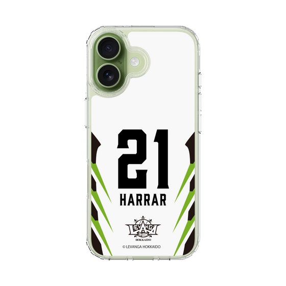 スリムプロテクションケース［ レバンガ北海道 - #21 HARRAR - AWAY - 裏 ］