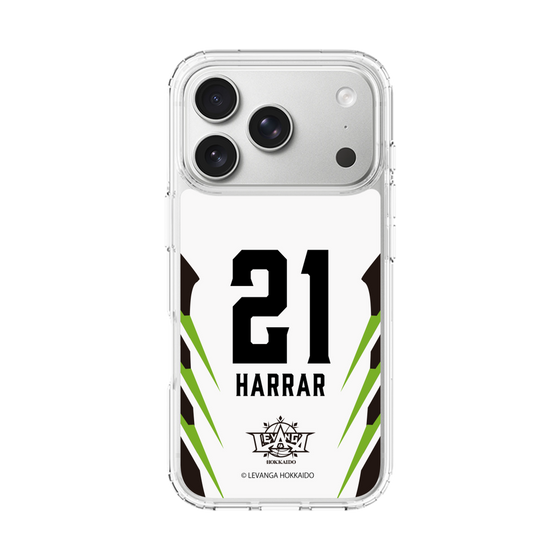 スリムプロテクションケース［ レバンガ北海道 - #21 HARRAR - AWAY - 裏 ］