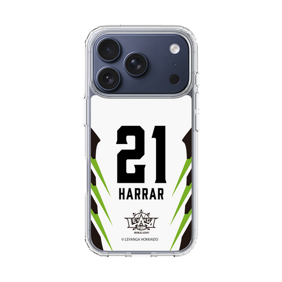 スリムプロテクションケース［ レバンガ北海道 - #21 HARRAR - AWAY - 裏 ］