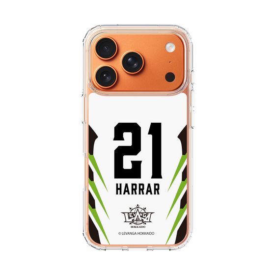 スリムプロテクションケース［ レバンガ北海道 - #21 HARRAR - AWAY - 裏 ］