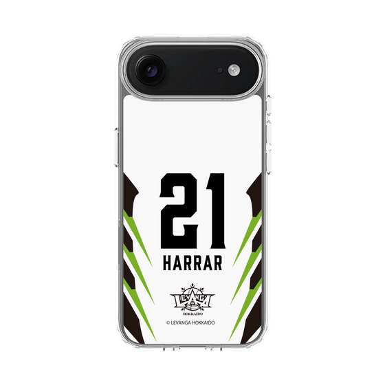 スリムプロテクションケース［ レバンガ北海道 - #21 HARRAR - AWAY - 裏 ］
