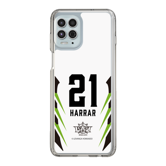 スリムプロテクションケース［ レバンガ北海道 - #21 HARRAR - AWAY - 裏 ］