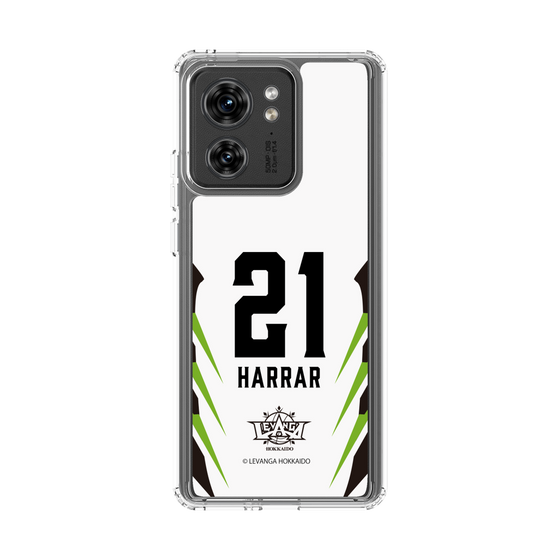 スリムプロテクションケース［ レバンガ北海道 - #21 HARRAR - AWAY - 裏 ］