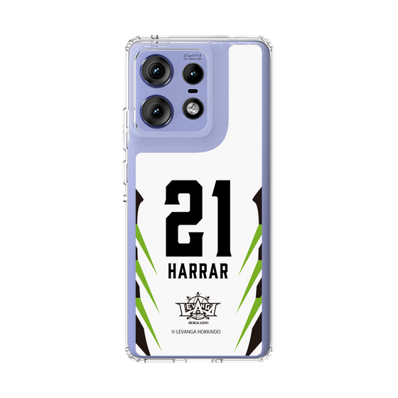 スリムプロテクションケース［ レバンガ北海道 - #21 HARRAR - AWAY - 裏 ］