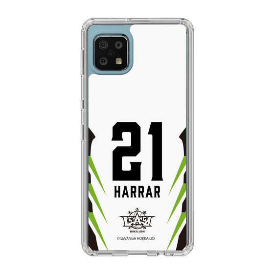 スリムプロテクションケース［ レバンガ北海道 - #21 HARRAR - AWAY - 裏 ］