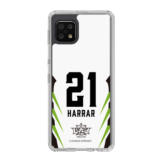 スリムプロテクションケース［ レバンガ北海道 - #21 HARRAR - AWAY - 裏 ］