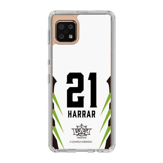 スリムプロテクションケース［ レバンガ北海道 - #21 HARRAR - AWAY - 裏 ］