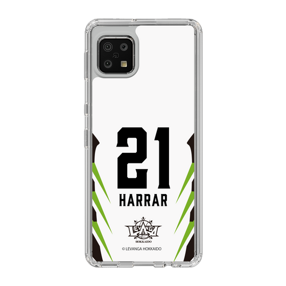 スリムプロテクションケース［ レバンガ北海道 - #21 HARRAR - AWAY - 裏 ］