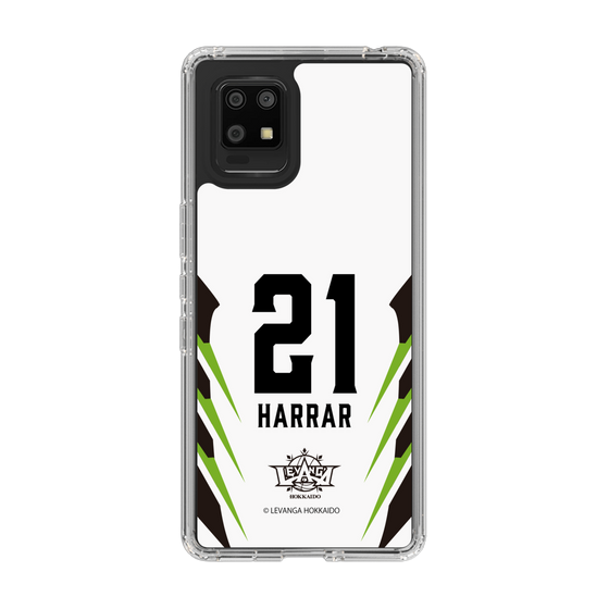 スリムプロテクションケース［ レバンガ北海道 - #21 HARRAR - AWAY - 裏 ］