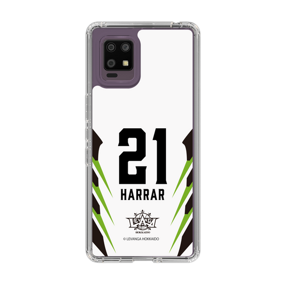 スリムプロテクションケース［ レバンガ北海道 - #21 HARRAR - AWAY - 裏 ］