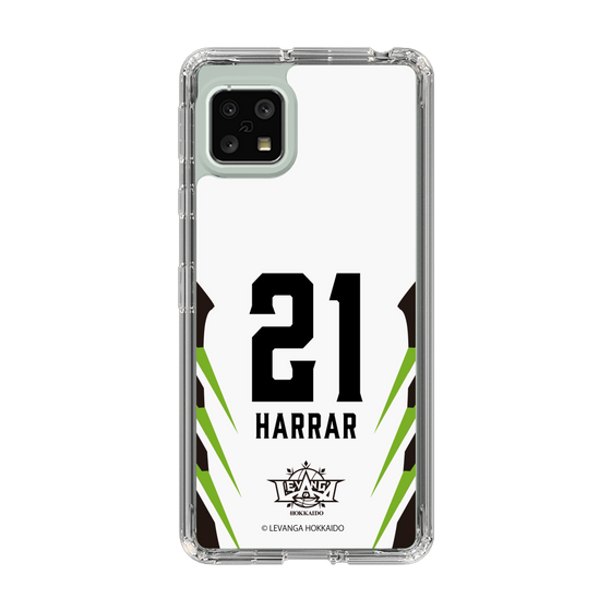 スリムプロテクションケース［ レバンガ北海道 - #21 HARRAR - AWAY - 裏 ］