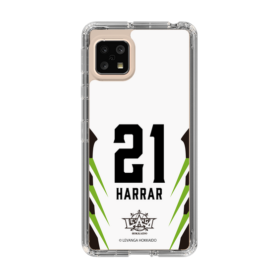 スリムプロテクションケース［ レバンガ北海道 - #21 HARRAR - AWAY - 裏 ］