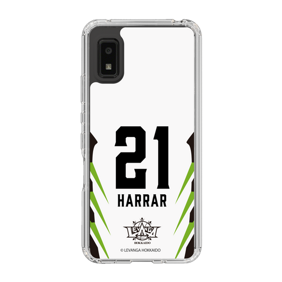 スリムプロテクションケース［ レバンガ北海道 - #21 HARRAR - AWAY - 裏 ］