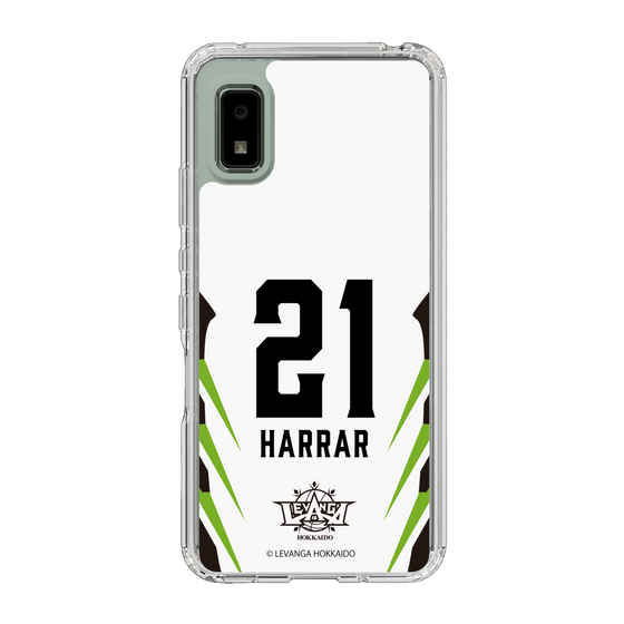 スリムプロテクションケース［ レバンガ北海道 - #21 HARRAR - AWAY - 裏 ］