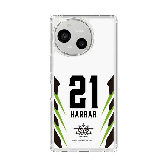 スリムプロテクションケース［ レバンガ北海道 - #21 HARRAR - AWAY - 裏 ］
