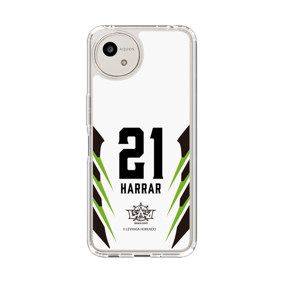 スリムプロテクションケース［ レバンガ北海道 - #21 HARRAR - AWAY - 裏 ］