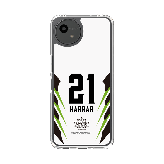 スリムプロテクションケース［ レバンガ北海道 - #21 HARRAR - AWAY - 裏 ］
