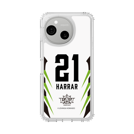 スリムプロテクションケース［ レバンガ北海道 - #21 HARRAR - AWAY - 裏 ］