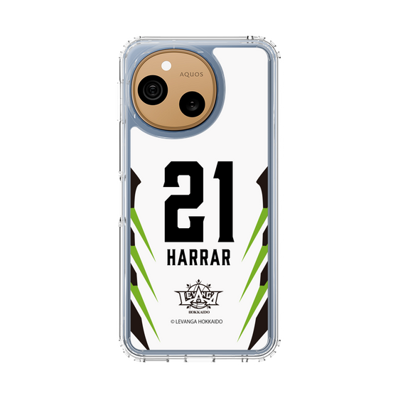 スリムプロテクションケース［ レバンガ北海道 - #21 HARRAR - AWAY - 裏 ］