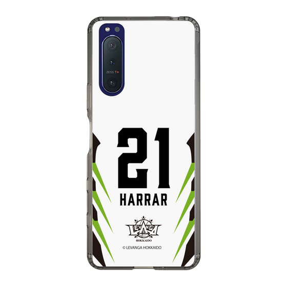 スリムプロテクションケース［ レバンガ北海道 - #21 HARRAR - AWAY - 裏 ］