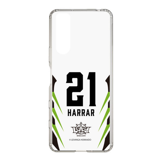 スリムプロテクションケース［ レバンガ北海道 - #21 HARRAR - AWAY - 裏 ］