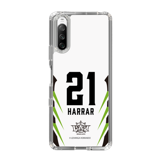 スリムプロテクションケース［ レバンガ北海道 - #21 HARRAR - AWAY - 裏 ］
