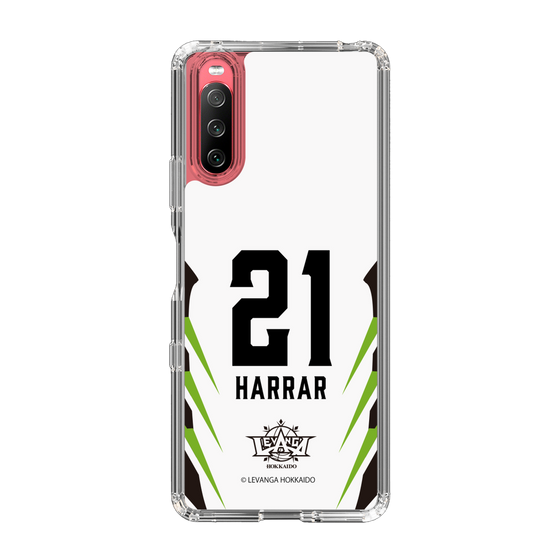 スリムプロテクションケース［ レバンガ北海道 - #21 HARRAR - AWAY - 裏 ］