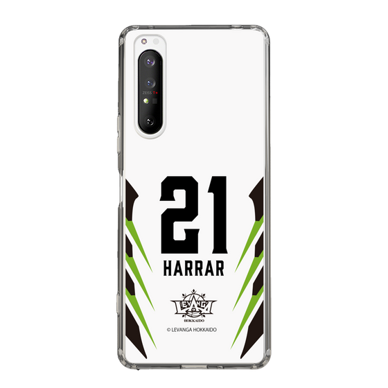 スリムプロテクションケース［ レバンガ北海道 - #21 HARRAR - AWAY - 裏 ］