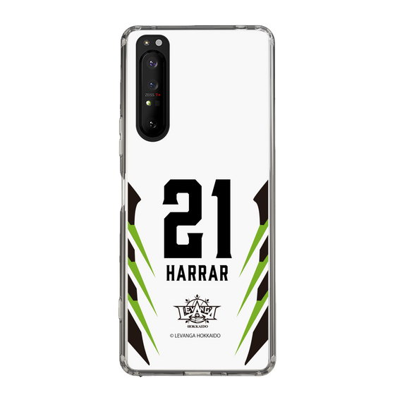 スリムプロテクションケース［ レバンガ北海道 - #21 HARRAR - AWAY - 裏 ］