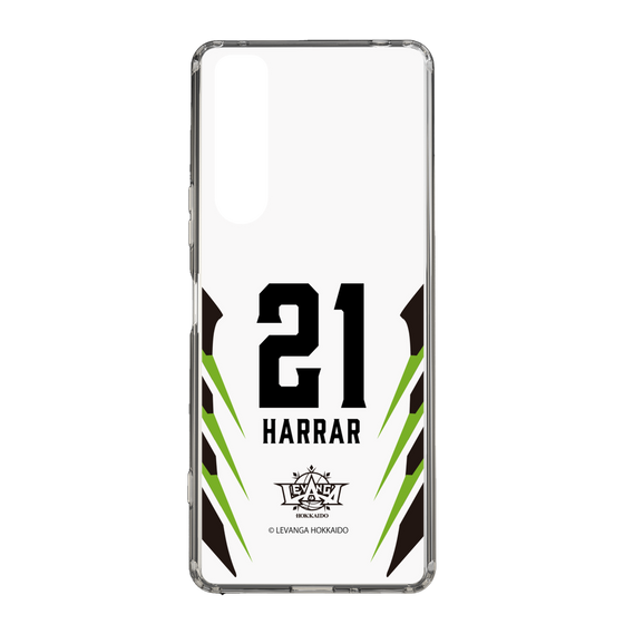 スリムプロテクションケース［ レバンガ北海道 - #21 HARRAR - AWAY - 裏 ］