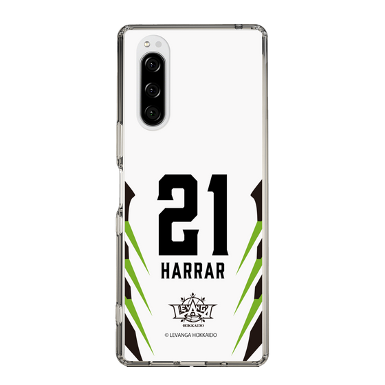 スリムプロテクションケース［ レバンガ北海道 - #21 HARRAR - AWAY - 裏 ］