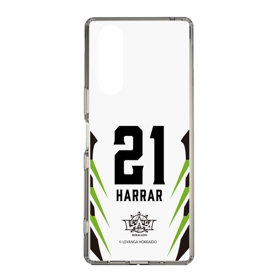 スリムプロテクションケース［ レバンガ北海道 - #21 HARRAR - AWAY - 裏 ］