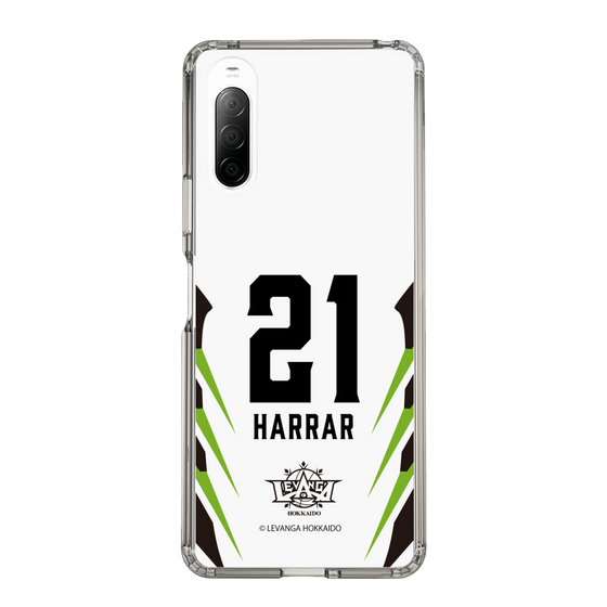 スリムプロテクションケース［ レバンガ北海道 - #21 HARRAR - AWAY - 裏 ］