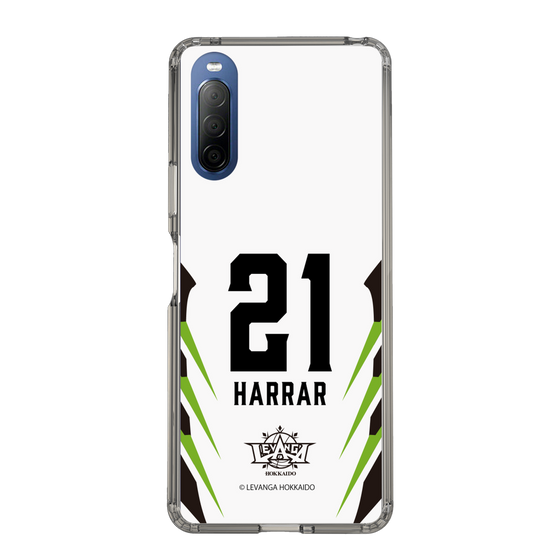 スリムプロテクションケース［ レバンガ北海道 - #21 HARRAR - AWAY - 裏 ］