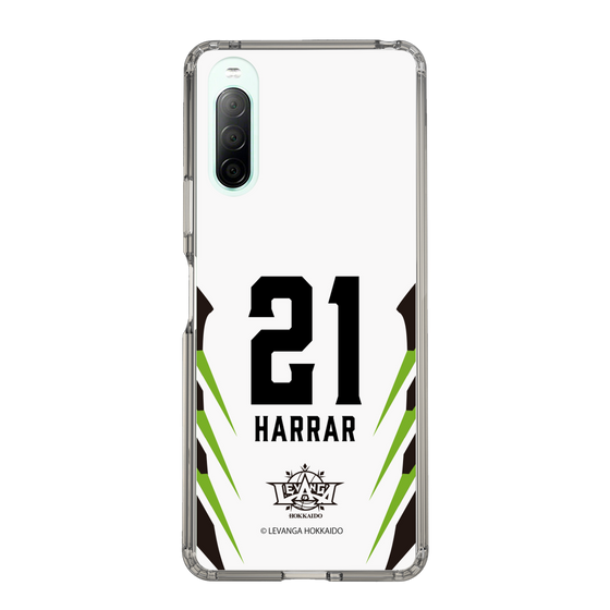 スリムプロテクションケース［ レバンガ北海道 - #21 HARRAR - AWAY - 裏 ］