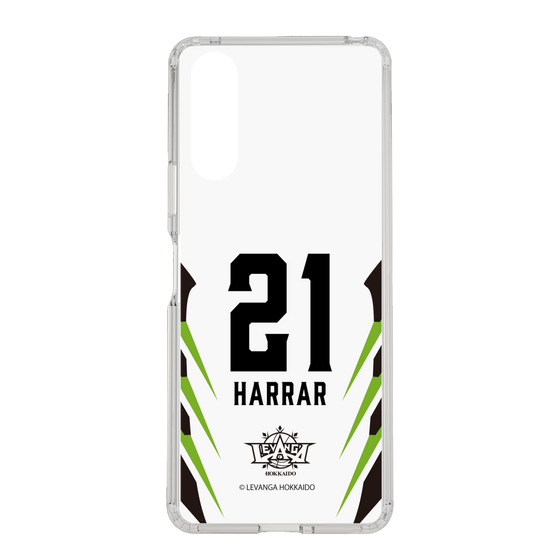 スリムプロテクションケース［ レバンガ北海道 - #21 HARRAR - AWAY - 裏 ］