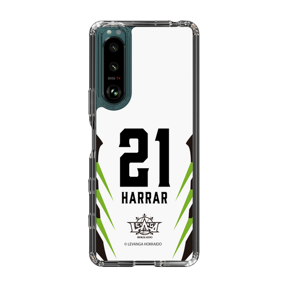 スリムプロテクションケース［ レバンガ北海道 - #21 HARRAR - AWAY - 裏 ］