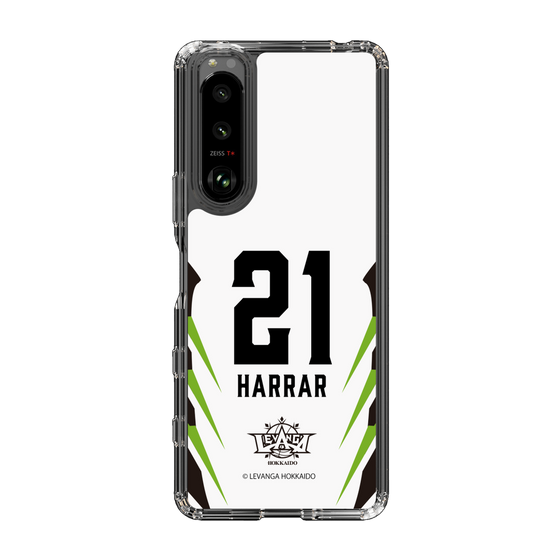 スリムプロテクションケース［ レバンガ北海道 - #21 HARRAR - AWAY - 裏 ］