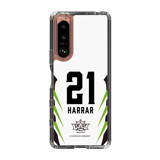 スリムプロテクションケース［ レバンガ北海道 - #21 HARRAR - AWAY - 裏 ］
