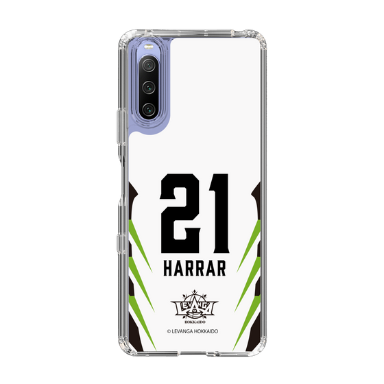 スリムプロテクションケース［ レバンガ北海道 - #21 HARRAR - AWAY - 裏 ］