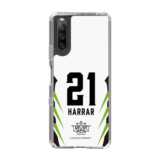 スリムプロテクションケース［ レバンガ北海道 - #21 HARRAR - AWAY - 裏 ］
