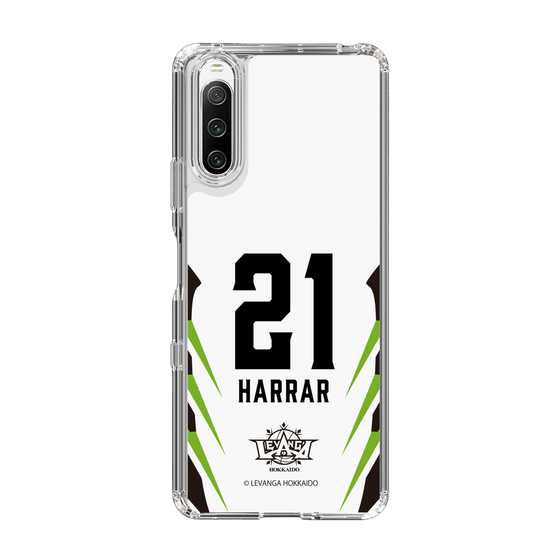 スリムプロテクションケース［ レバンガ北海道 - #21 HARRAR - AWAY - 裏 ］