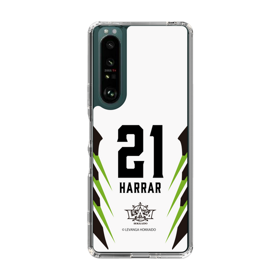スリムプロテクションケース［ レバンガ北海道 - #21 HARRAR - AWAY - 裏 ］