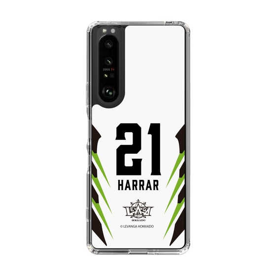 スリムプロテクションケース［ レバンガ北海道 - #21 HARRAR - AWAY - 裏 ］