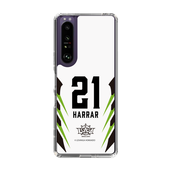 スリムプロテクションケース［ レバンガ北海道 - #21 HARRAR - AWAY - 裏 ］